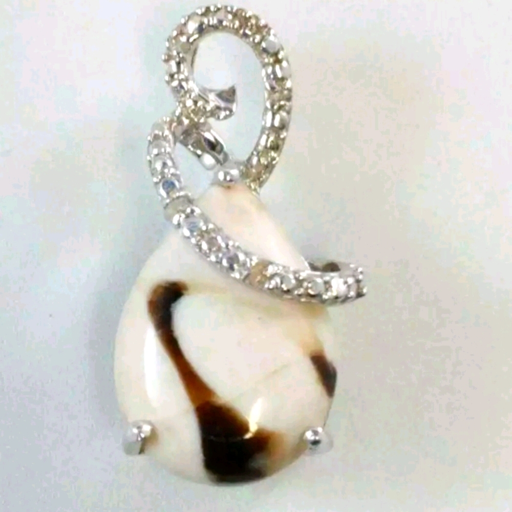 GENUINE DIAMOND 💎& JASPER Necklace